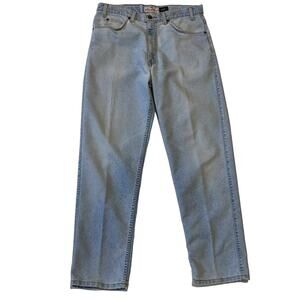 Vintage Levis Flex Denim Jeans Light Wash 90's Mens Size 34 x 30
